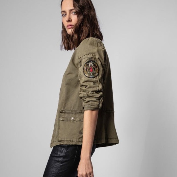 ZADIG & VOLTAIRE Virginia Grunge Blazer M